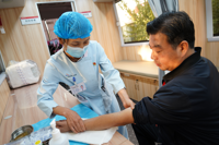 便民服务再升级！河附院健康体检车为精细化服务补全“最后一公里”